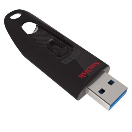 USB ključek 128GB SanDisk Ultra, črn, SDCZ48-128G-U46