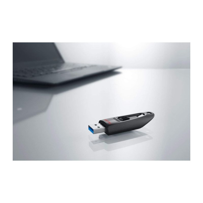 USB ključek 128GB SanDisk Ultra, črn, SDCZ48-128G-U46
