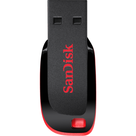 USB ključek 16GB SANDISK CRUZER BLADE, črno-rdeč  (SDCZ50-016G-B35)
