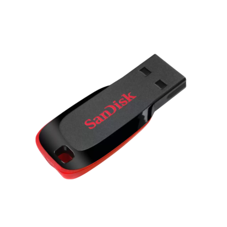 USB ključek 32GB SANDISK CRUZER BLADE, črno-rdeč (SDCZ50-032G-B35)