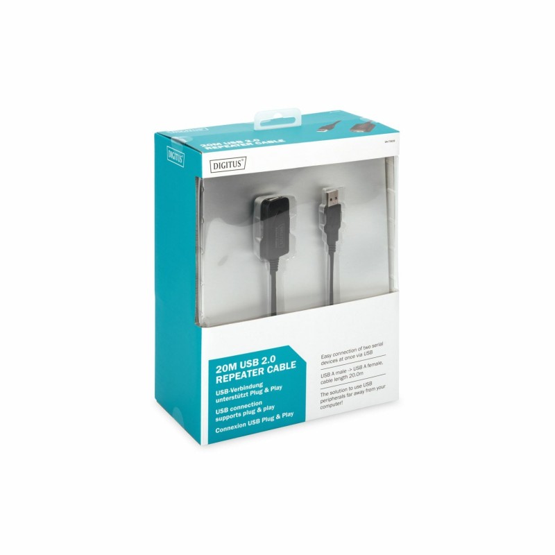 Line extender/repeater USB 2.0 do 20m Digitus