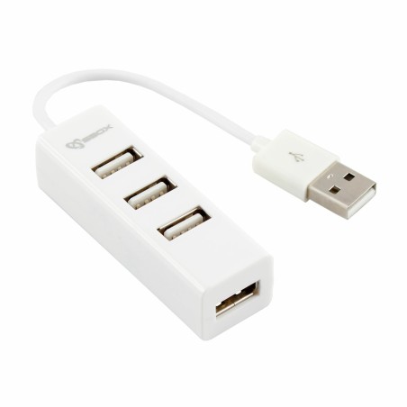 USB Hub SBOX H-204, 4x USB 2.0, bel