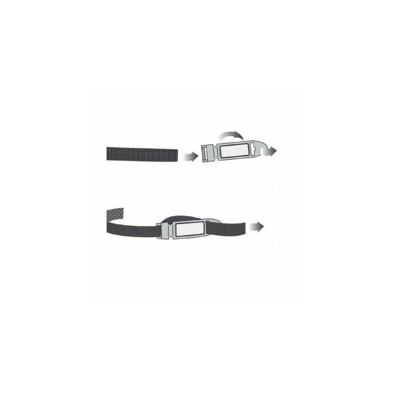 Vezice LTC velcro ROLL črne 3m LTC1210