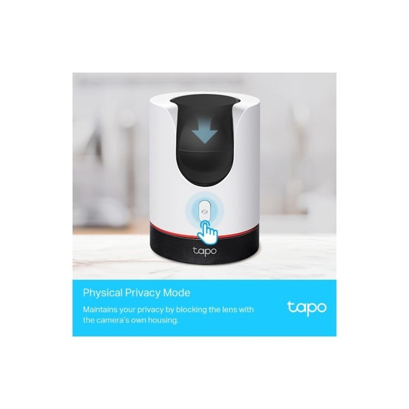 TP-LINK Tapo C225 2K 360° WiFi bela notranja nadzorna kamera
