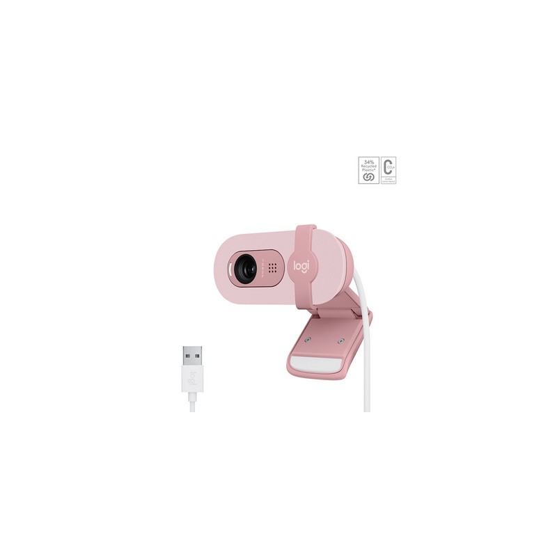 Spletna kamera LOGITECH BRIO 100, roza