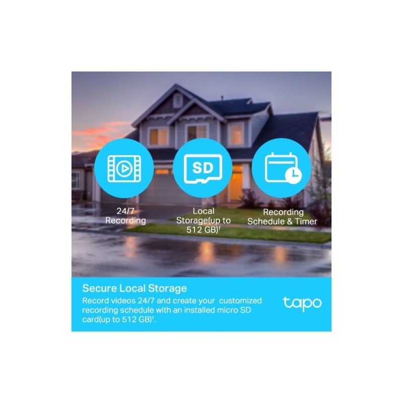 Zunanja varnostna kamera TP-LINK Tapo C500 FHD 360° Pan/Tilt, Wi-Fi