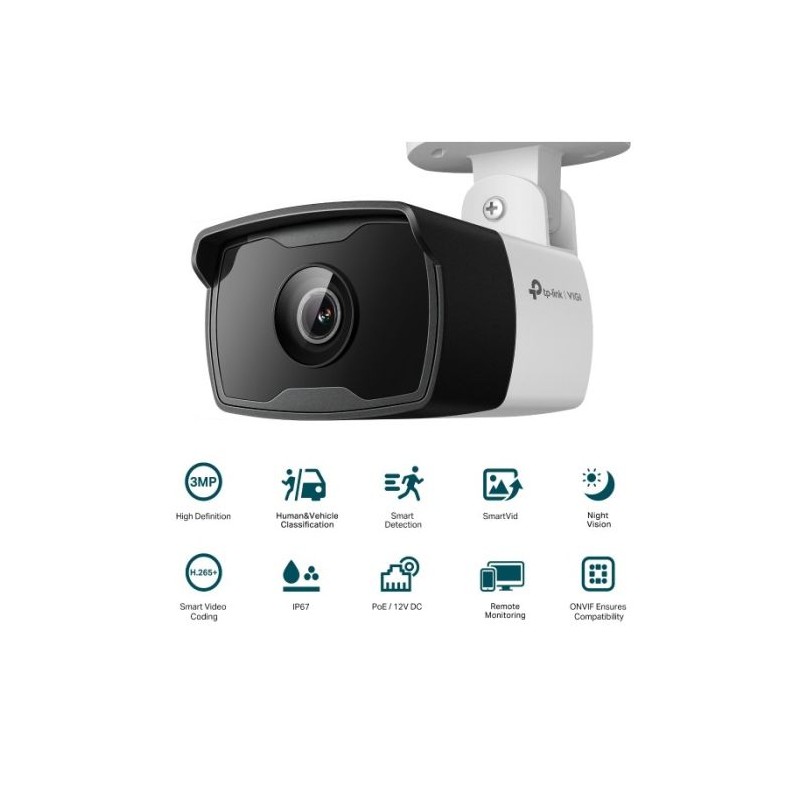 IP kamera TP-LINK VIGI 3MP IR Bullet, VIGI C330I(6mm)