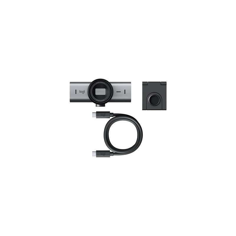 Spletna kamera Logitech MX BRIO, 4K Ultra HD, grafitna