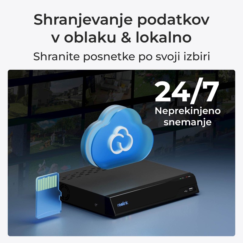 IP kamera Reolink E540, bela