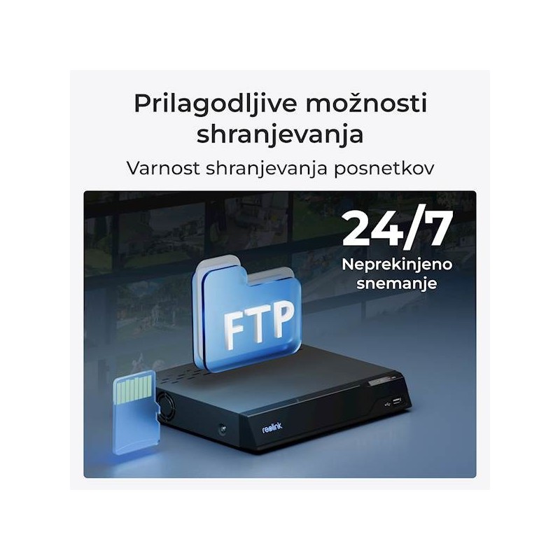 IP kamera Reolink W320, črna