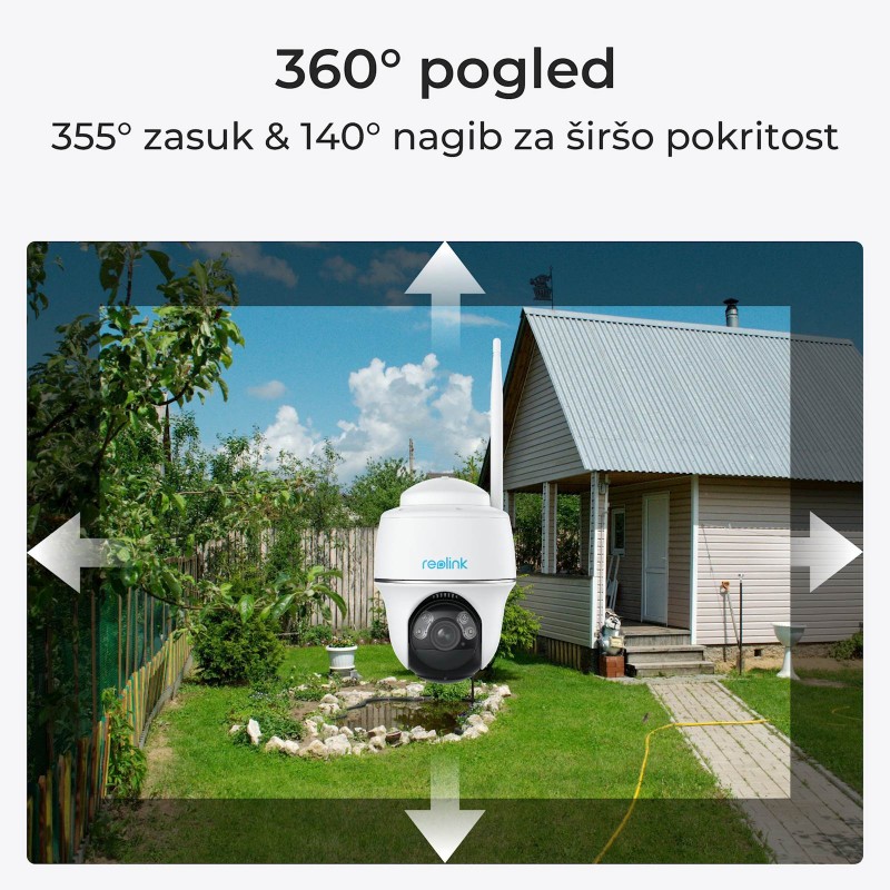 IP kamera Reolink Argus B430 + Solarni Panel