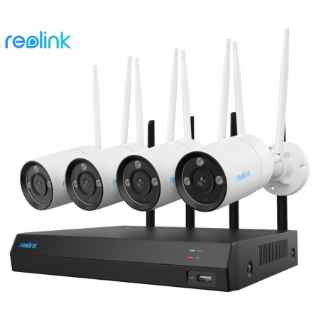 Snemalnik Reolink NVR NVS12-8MB4W, 4x Kamera