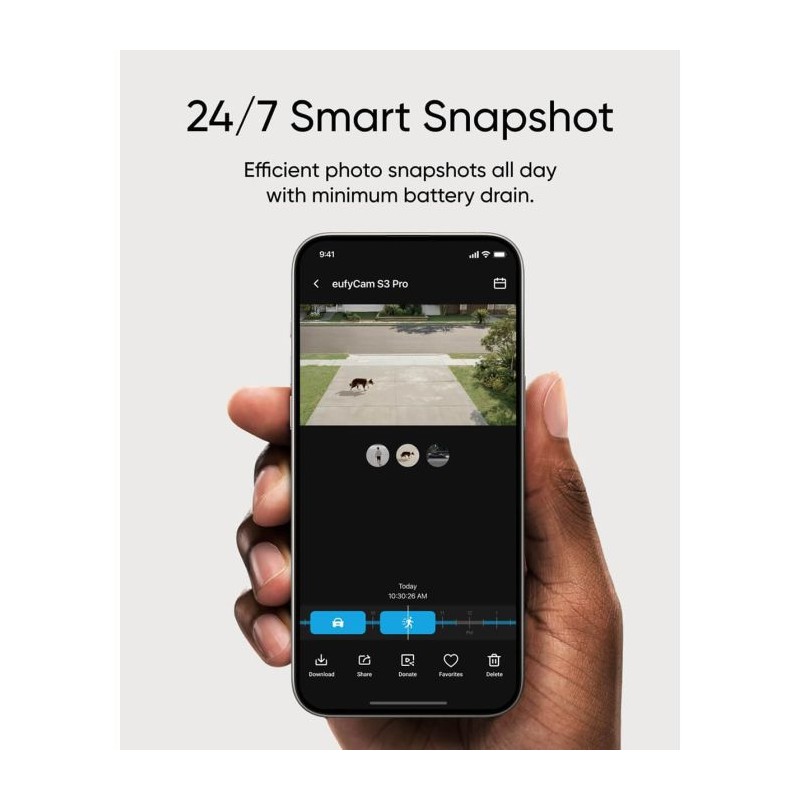 IP kamera Anker Eufy Security eufyCam S3 Pro, komplet 2 kameri + baza, T88923W1