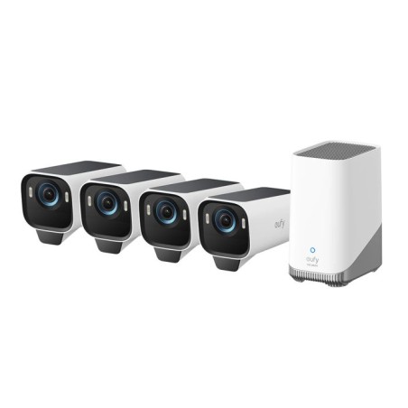 IP kamera Anker Eufy Security eufyCam S3 Pro, komplet 4 kamere + baza, T88943W1
