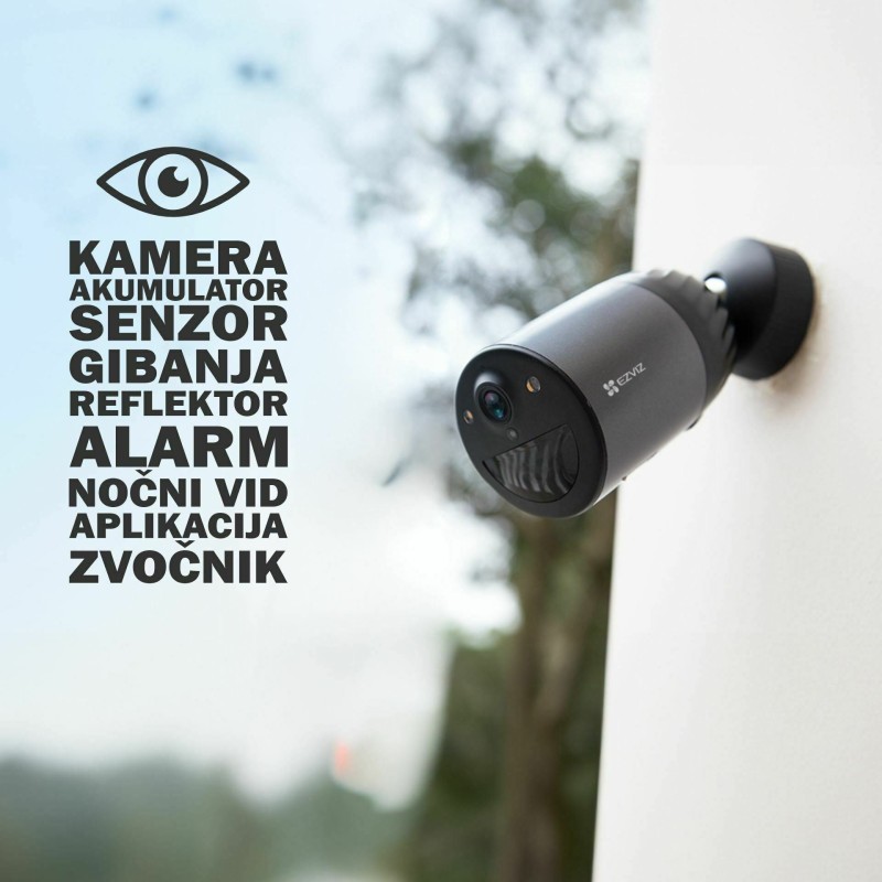 IP kamera EZVIZ CS-BC1C, 8.0MP + solarni panel