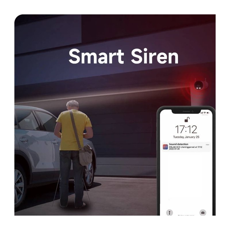 IP kamera IMILAB EC3 Lite 2K Wi-Fi, CMSXJ40A