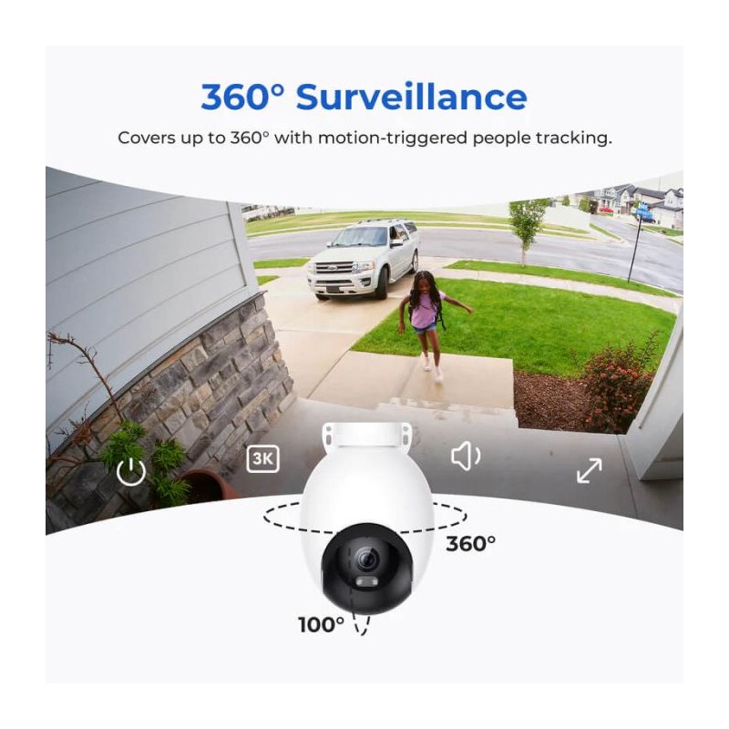 IP kamera IMILAB EC6 3K Wi-Fi, CMSXJ65A