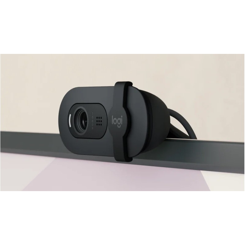 Spletna kamera LOGITECH BRIO 105, črna