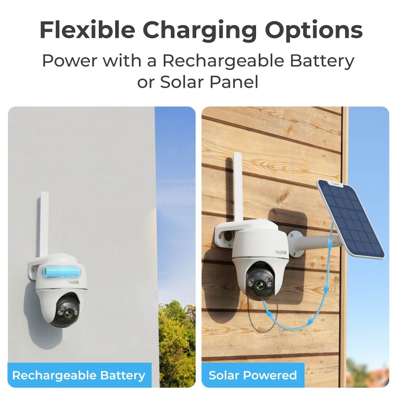 IP kamera REOLINK GO G430, bela + Solarni panel