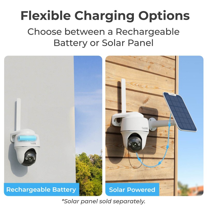 IP kamera REOLINK GO G430, bela + Solarni panel