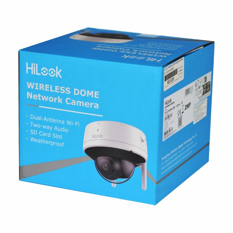 IP kamera HiLook IPC-D120HA-D/W(W), 2.0 MP, zunanja