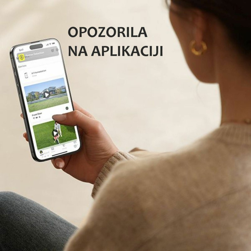 IP kamera Baseus N1 2-Cam Kit, 3.0 MP, z akumulatorjem