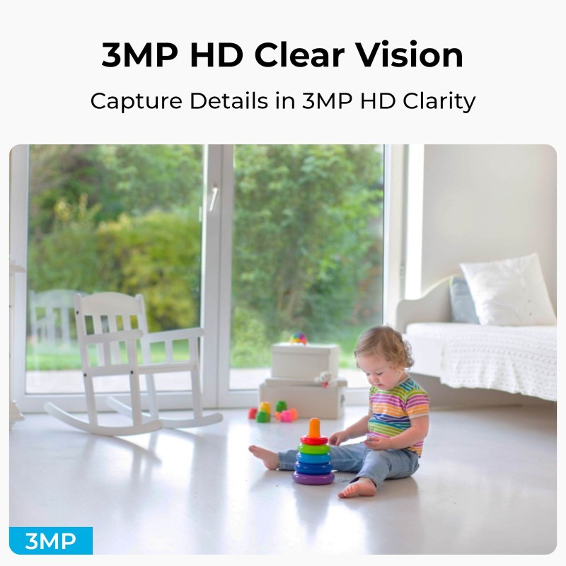 IP kamera Reolink E321, 3MP, bela