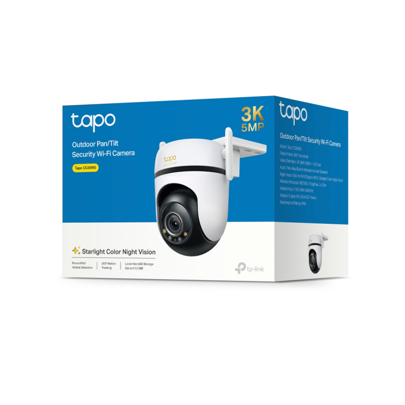 IP kamera TP-LINK Tapo C530WS, 5MP, zunanja