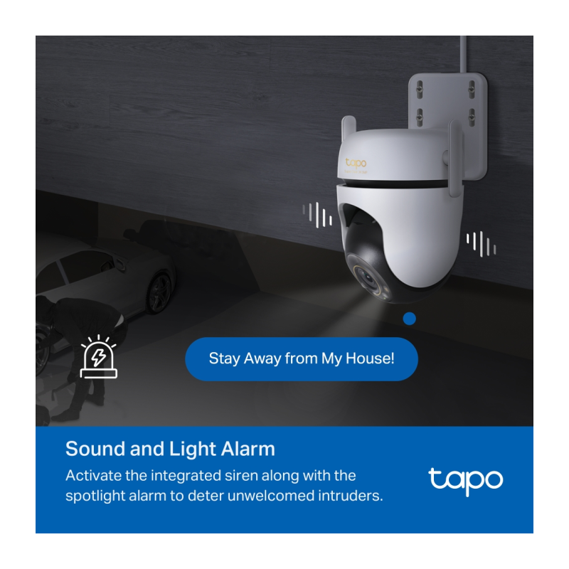 IP kamera TP-LINK Tapo C530WS, 5MP, zunanja