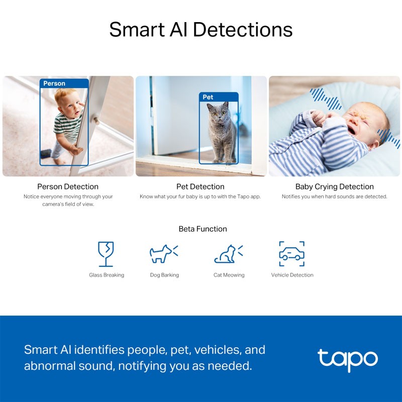 IP kamera TP-LINK Tapo C230, 5MP, notranja