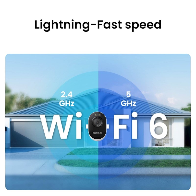IP kamera Reolink  Lumus E450, 8MP, bela