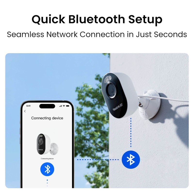 IP kamera Reolink  Lumus E450, 8MP, bela