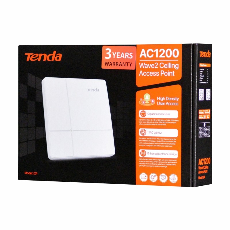 Dostopna točka (access point) Tenda Wi-Fi 1200Mb PoE I24