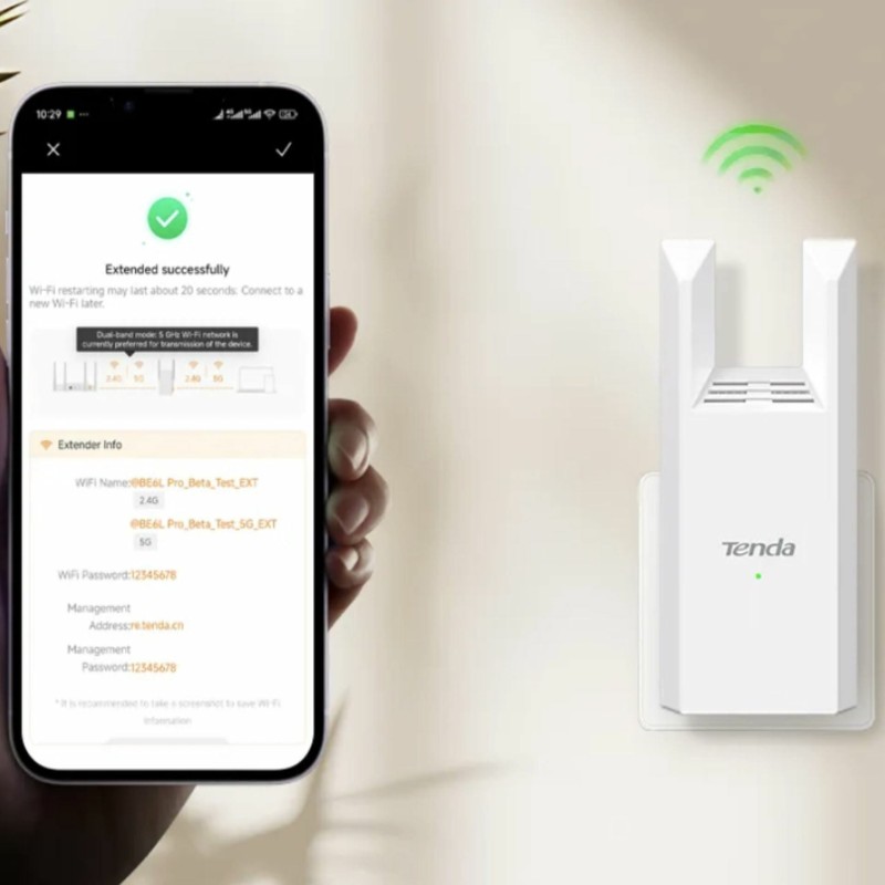 Dostopna točka (access point) Tenda Wi-Fi 1200Mb repeater A18