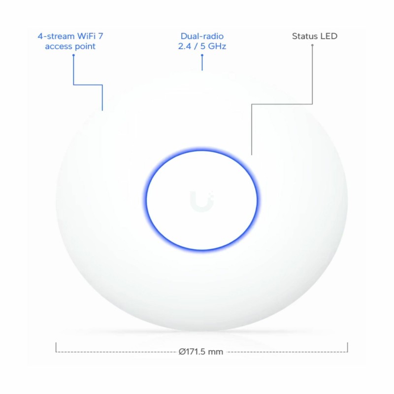 Dostopna točka (access point) Ubiquiti UniFi U7-Lite WiFi 7