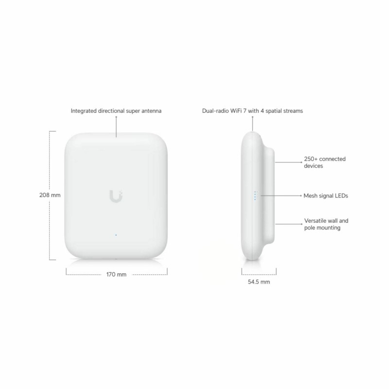 Dostopna točka (access point) Ubiquiti U7-Outdoor All-weather WiFi 7