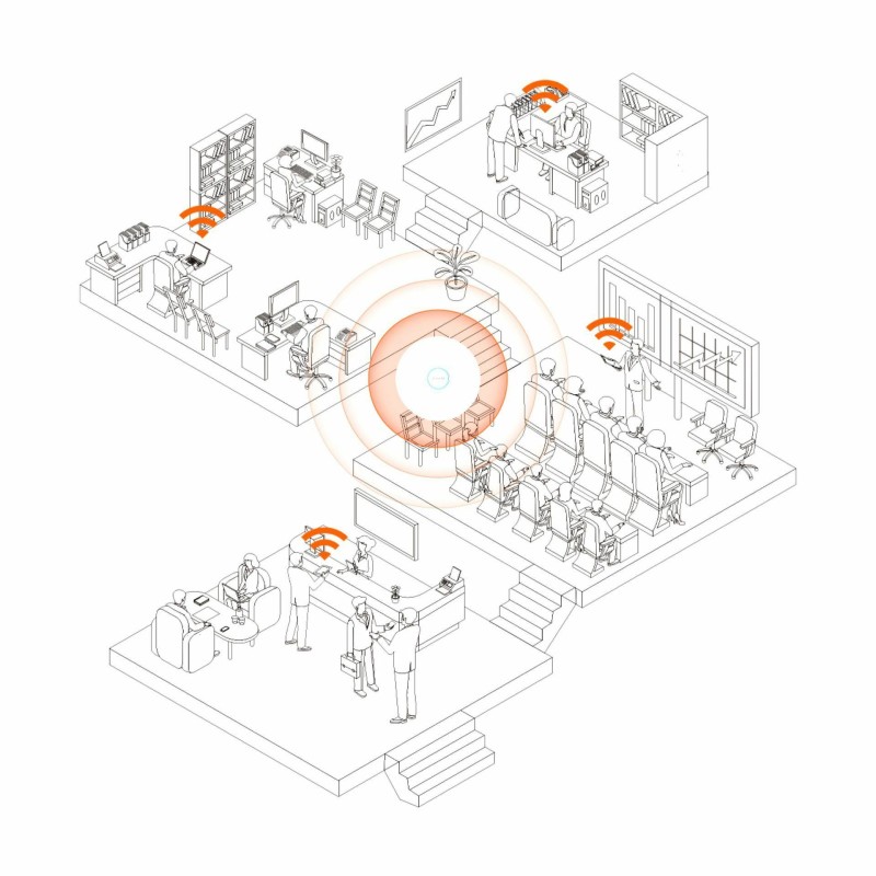 Dostopna točka (access point) Tenda I27, WiFi6, PoE