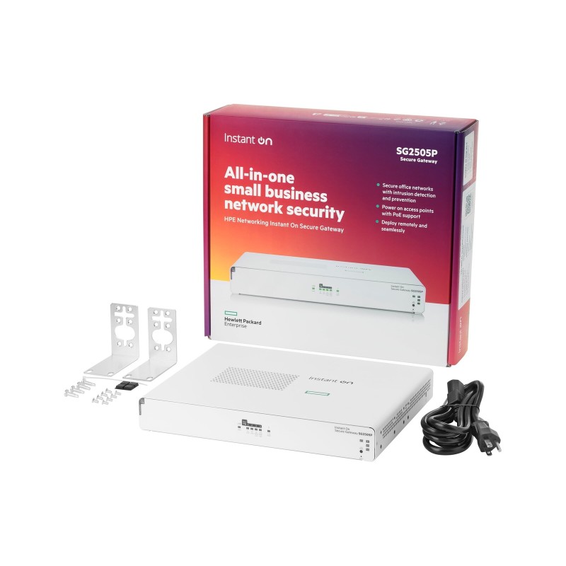 Dostopna točka (access point) HPE Networking Instant On SG2505P, 5-port, PoE+