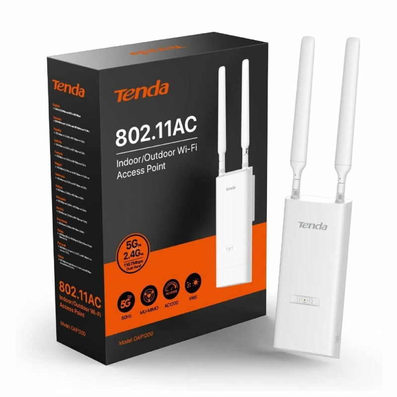 Dostopna točka (access point) Tenda OAP1200, WiFi 5