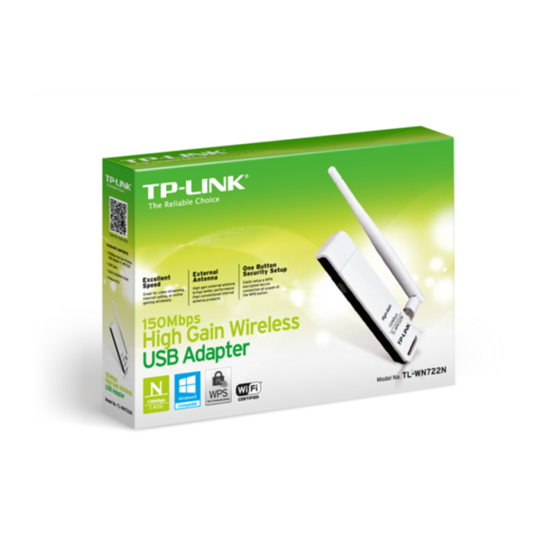 Brezžični (wireless) adapter USB, TP-Link TL-WN722N, N150