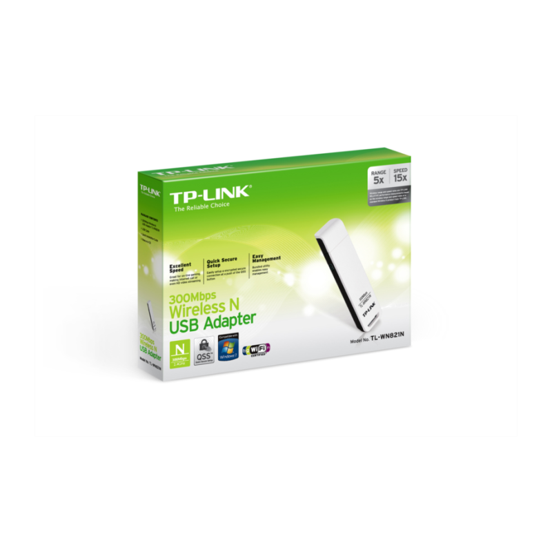 Wireless N USB Adapter TP-LINK WN821N