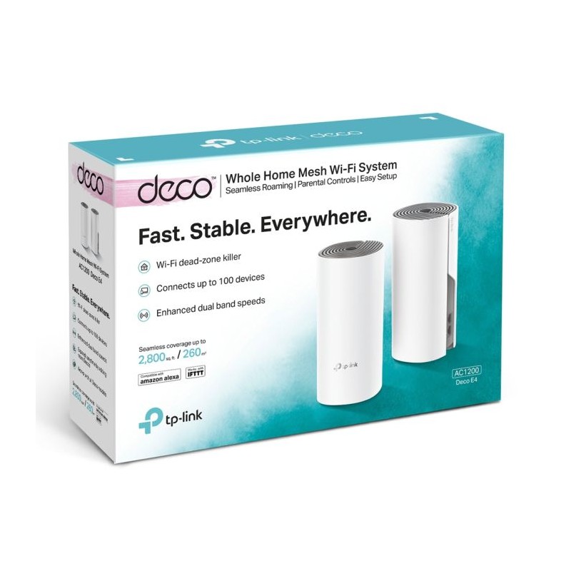 Usmerjevalnik (router) TP-Link Deco E4 (2-pack) Mesh AC1200