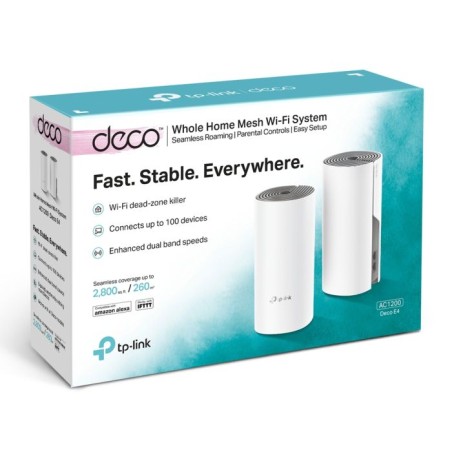 Usmerjevalnik (router) TP-Link Deco E4 (2-pack) Mesh AC1200