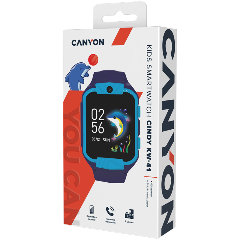 Pametna ura CANYON Cindy KW-41, modra