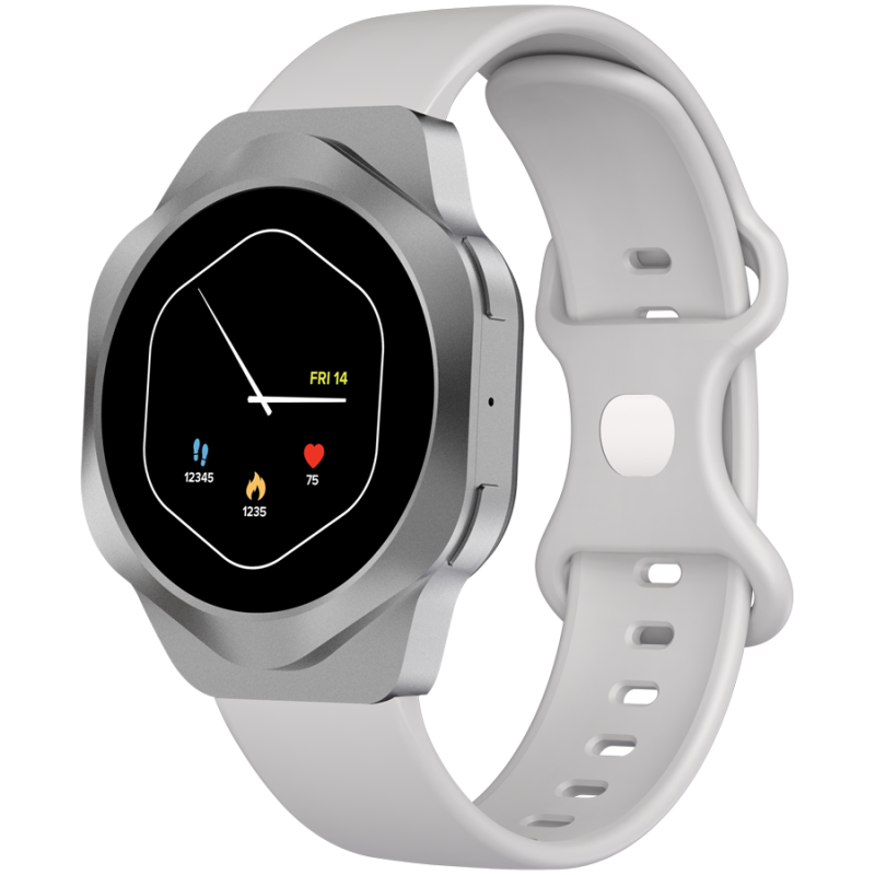 Pametna ura CANYON Smart Watch Hexagon 88 BT-CALL Silver