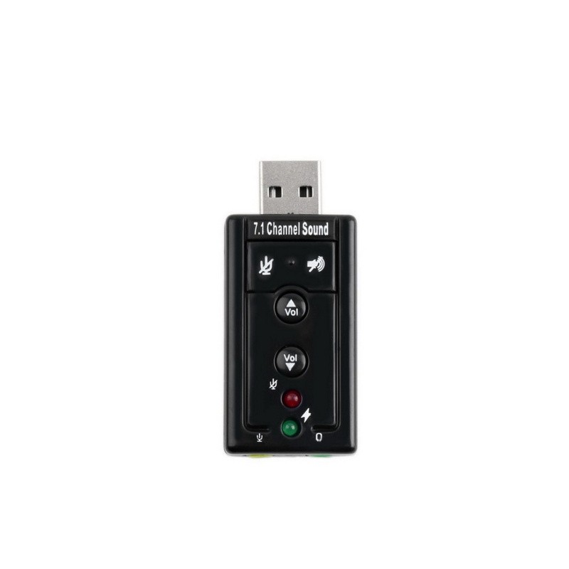 Zvočna kartica  Ewent EW3762, USB, Virtual 7.1, 3D