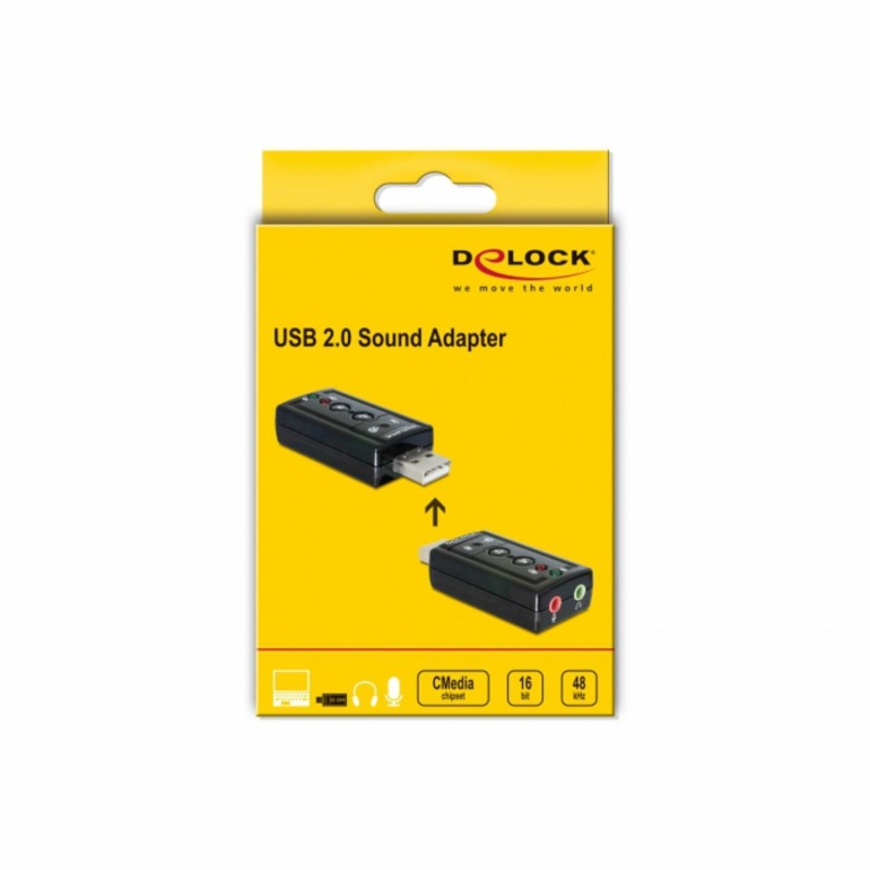 Kartica USB Zvočna zunanja Delock 7.1