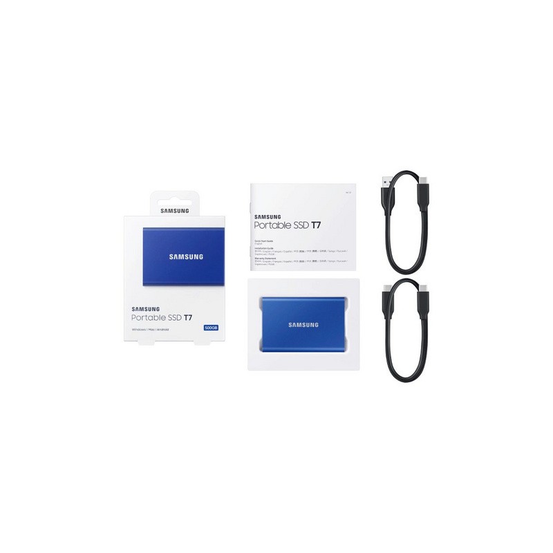 Zunanji disk SSD 1TB USB 3.2  Samsung T7, moder, USB-C