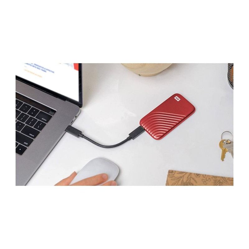 Zunanji disk SSD 1TB WD My Passport, WDBAGF0010BRD-WESN