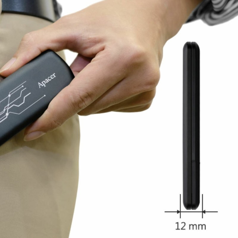 Zunanji disk SSD 1TB USB 3.2 APACER, AS721